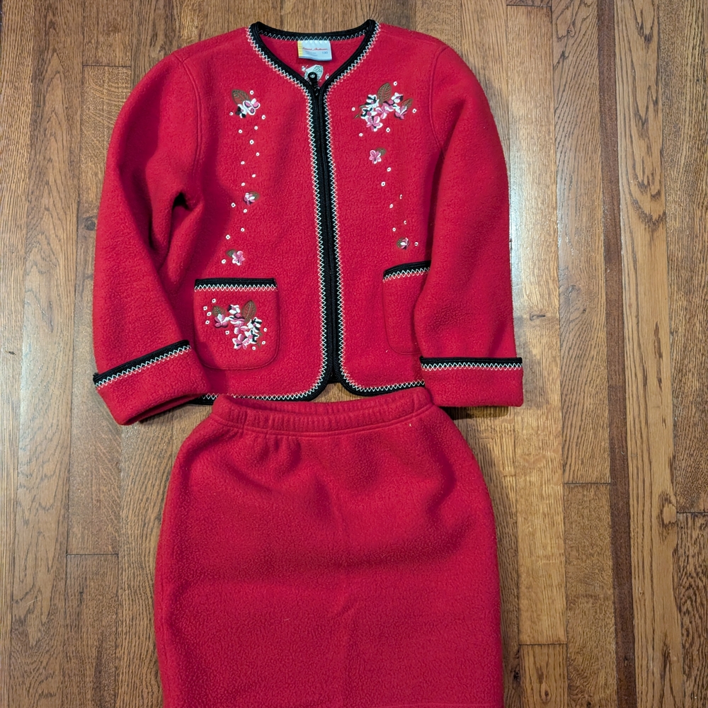 Hanna Andersson Red Kids Matching Set